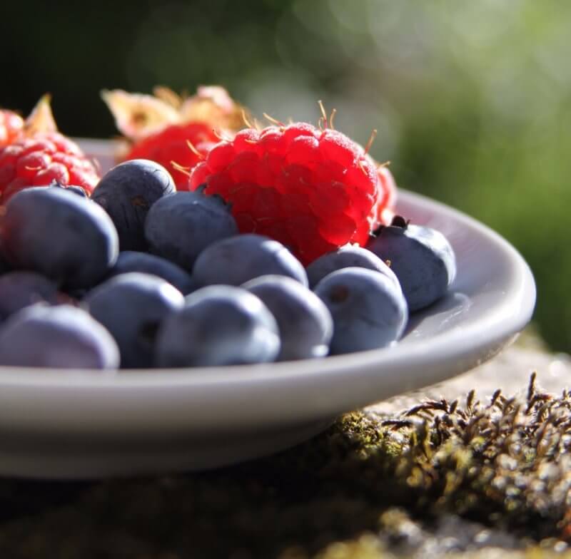 trimming the fat by eating clean - fresh berries