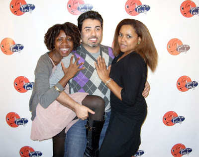 Patranila poses with Nando Rodriguez and Twanna Hines