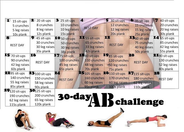 get your life - 30-Day Ab Challenge