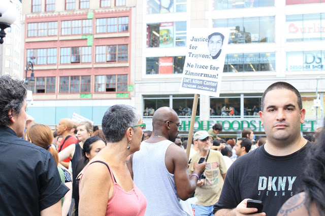 #BlackLivesMatter, Trayvon Martin, NY rally