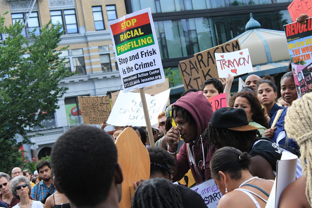 Black Lives Matter, New Yorkers march for Trayvon