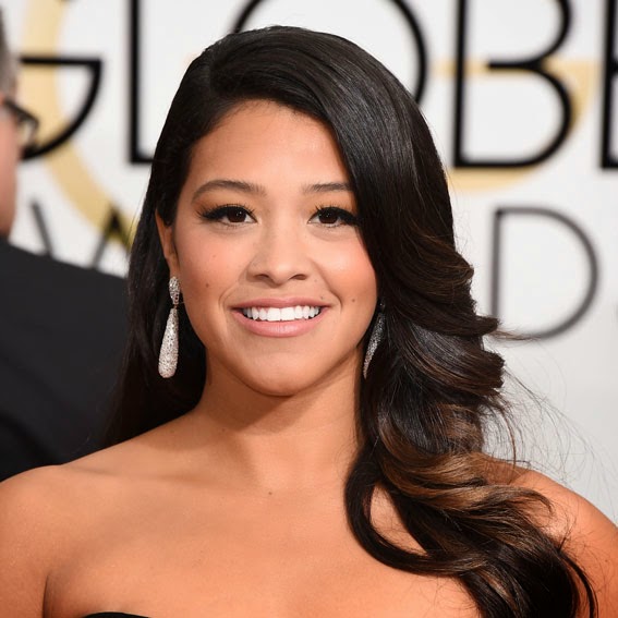 golden-globes-2015-best-beauty-red-carpet-gina-rodriguez-patranila-project