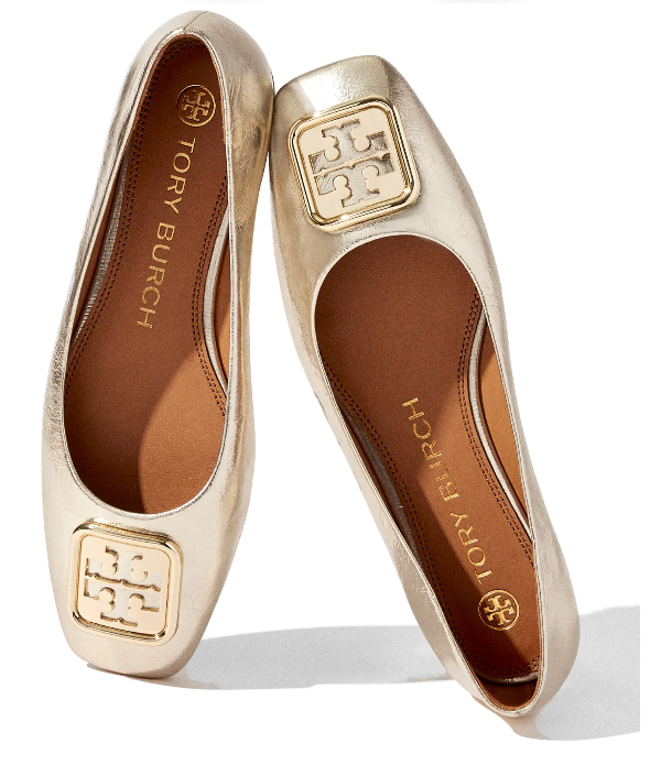 holiday shoes tory burch ballet flats
