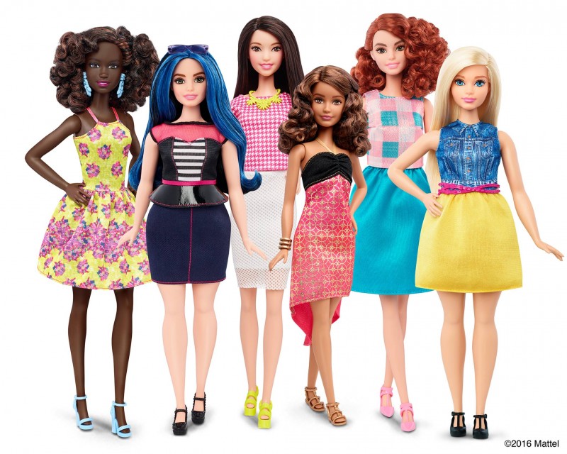 Mattel introduces new Barbie dolls. The iconic Original Barbie will be joined by Barbie Curvy, Tall and Petite.