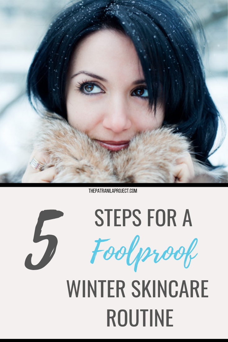 Winter skincare tips. Five steps to create a foolproof winter beauty regimen. Keep your skin ultra soft this winter. #winter #skincare