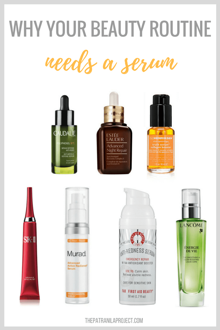 Why you need to add a serum to your daily beauty routine.