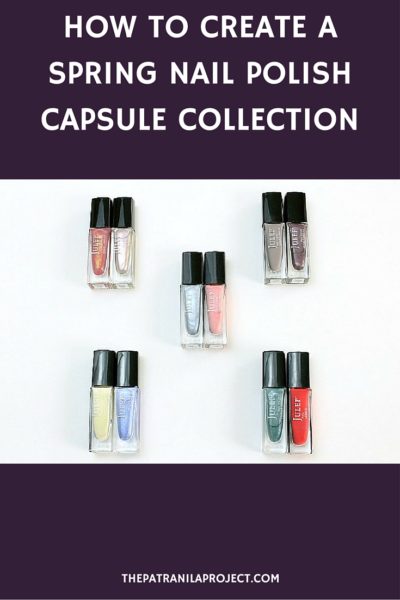 Create a gorgeous spring/summer nail polish capsule collection!