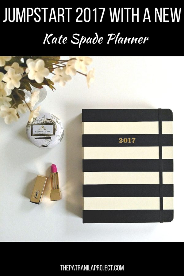 It'll be 2017 before you know. Get ready NOW with the new Kate Spade planner!