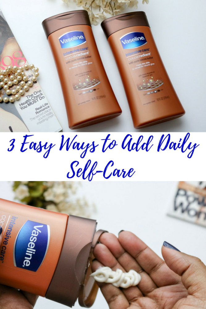 Easily add self-care to your daily routine with @VaselineUS CocoaRadiant!