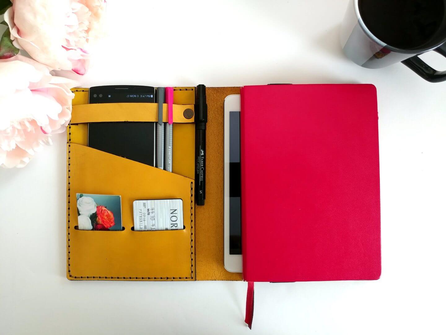 galen-leather-leuchtturm-bullet-journal-cover-yellow