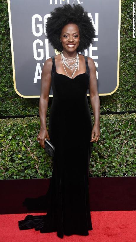 Viola Davis Golden Globes 2018