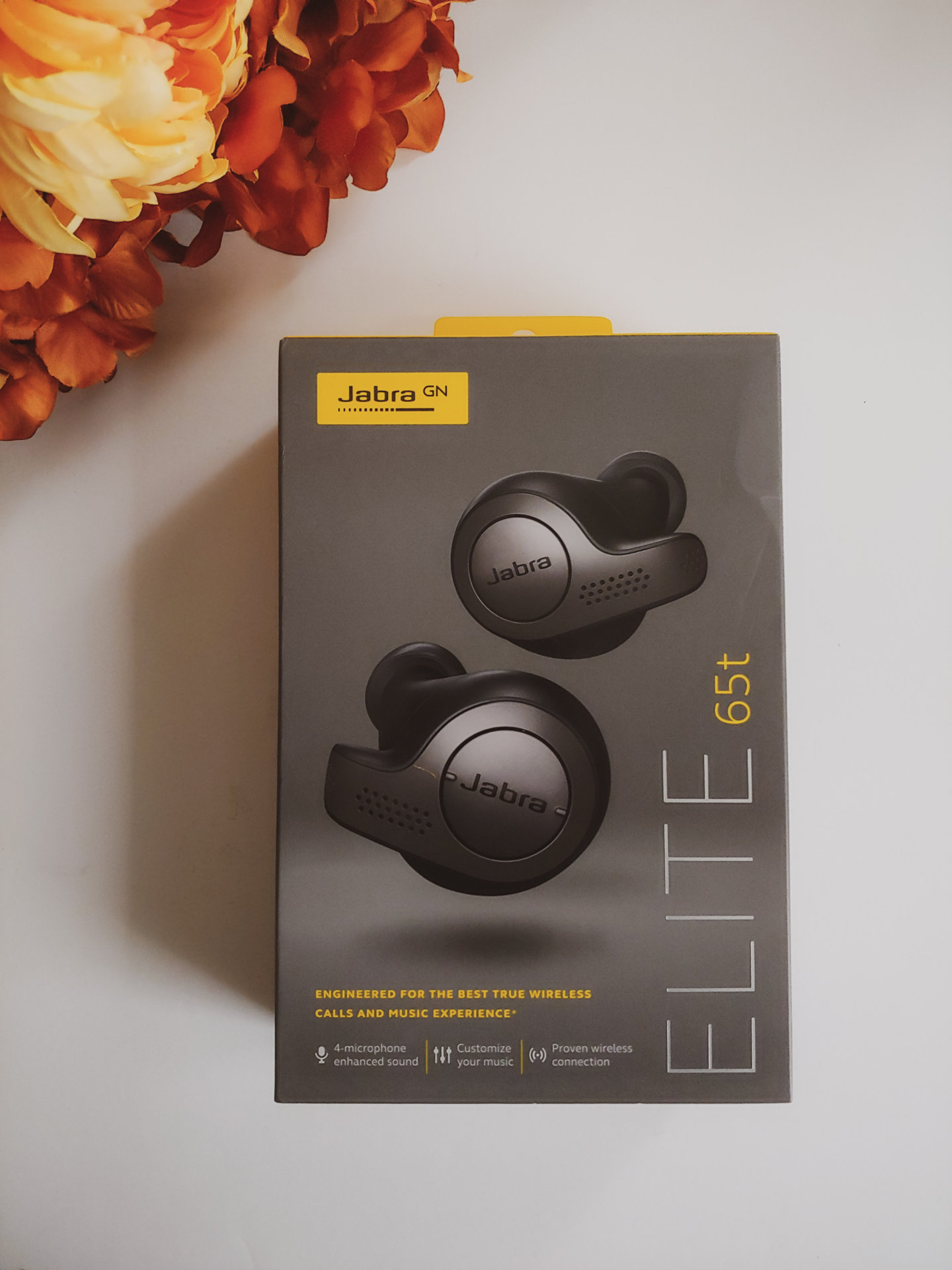 The Jabra Elite 65t True Wireless Earbud Headphones are perfect for music lovers and Chatty Cathys!