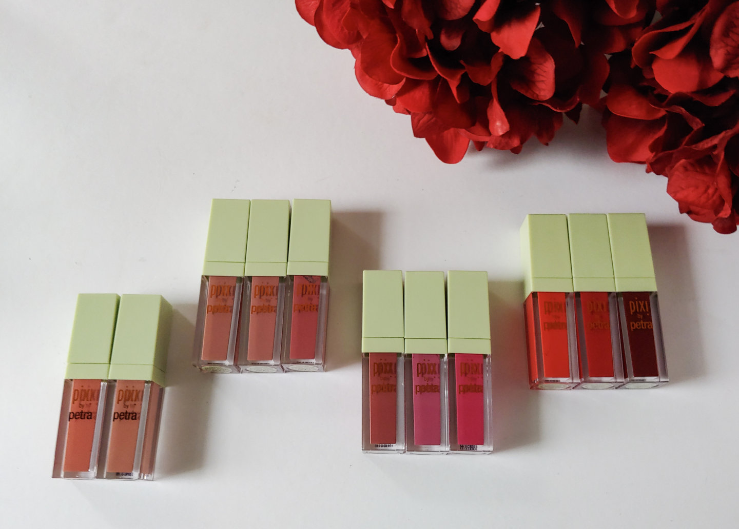 pixi beauty matte lipstick collection