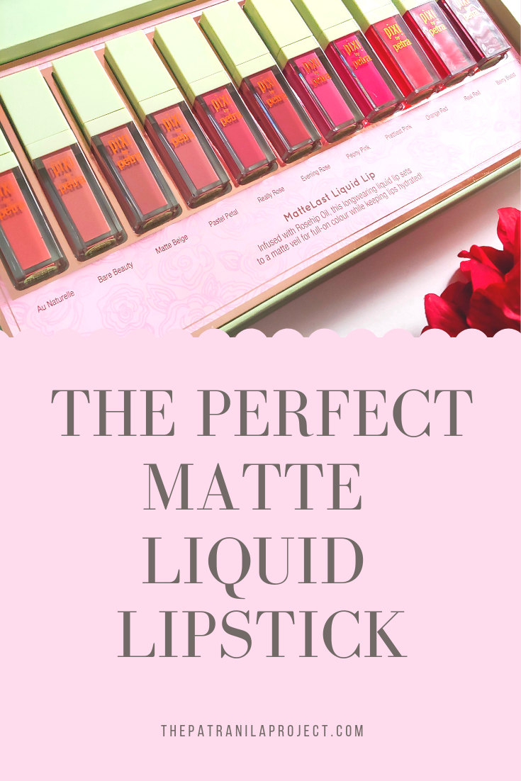 Pixi Beauty MatteLast Liquid Lip is the perfect matte lipstick! It gives you all-day wear, gorgeous colors and keeps your lips totally hydrated. #pixibeauty #liquidlipstick #matte #lips