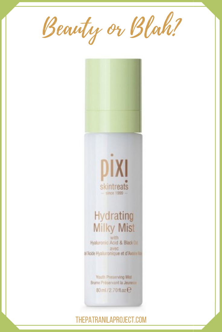 Pixi Beauty Hydrating Milky Mist is a must-have skincare product for all skin types. #moisturizer #antiaging #skincare