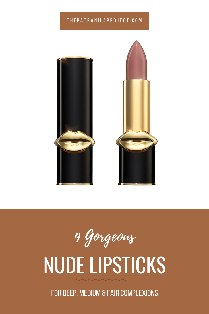 Jaclyn Hill's new nudes collection was a bust, but here are nine gorgeous, deeply pigmented nude lipsticks for deep, medium, and fair complexions. #beauty #lipstick #nude