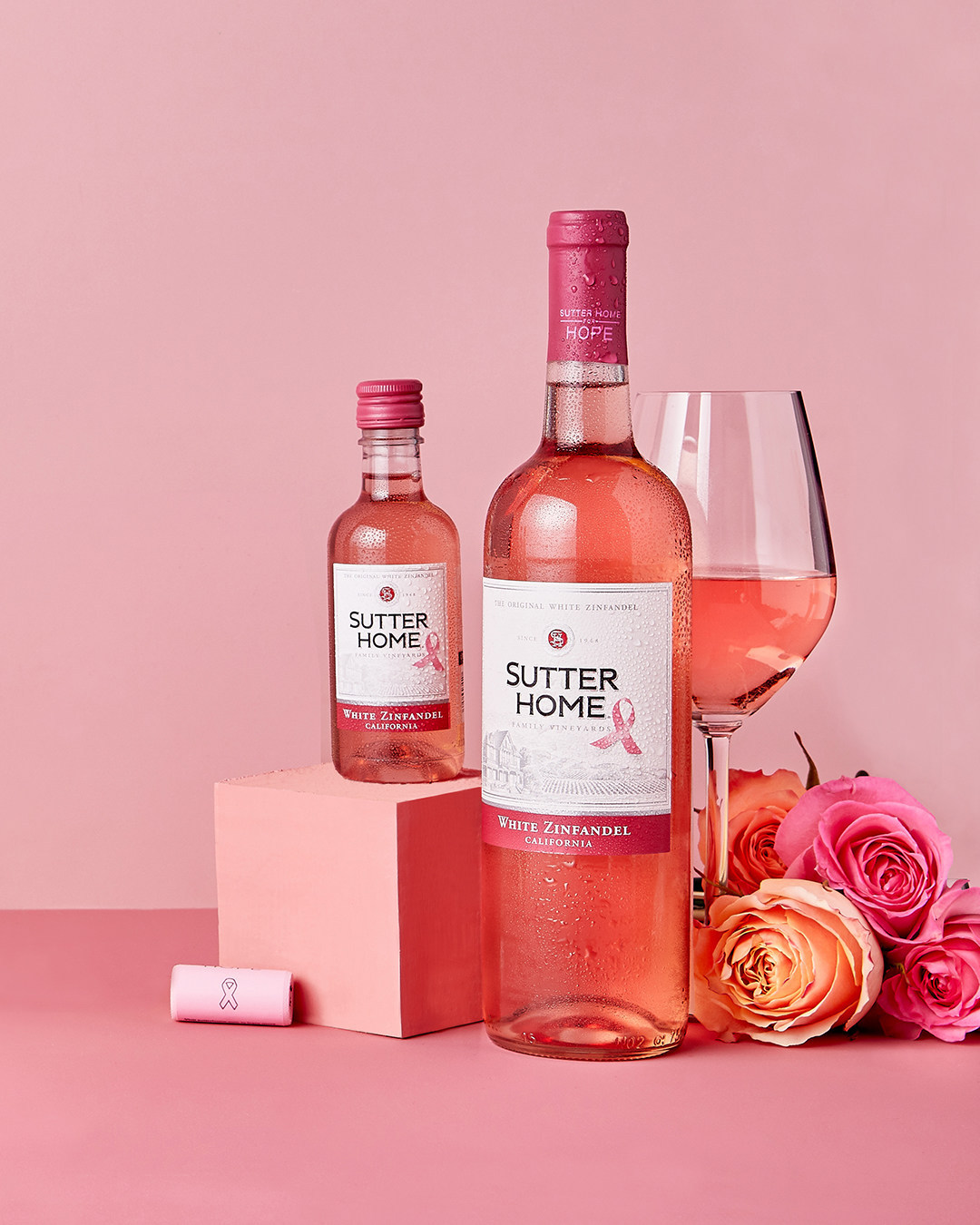 sutter home white zinfandel breast cancer awareness edition