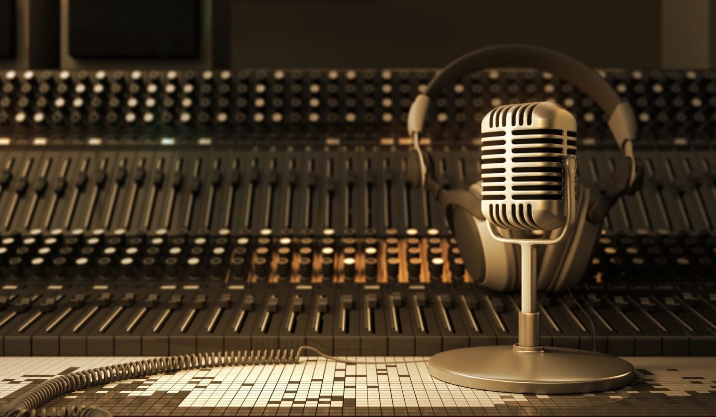 recording studio equipment