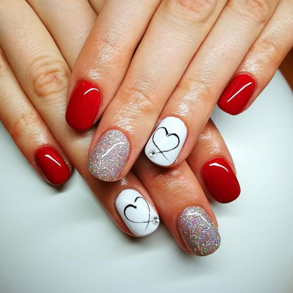 Valentines nails ideas | Gallery posted by Maykala!💕 | Lemon8