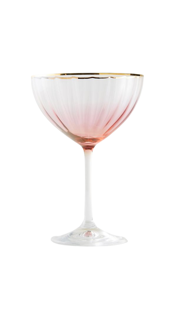 holiday hostess gift champagne coupe