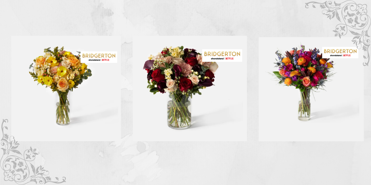 Bridgerton Valentine's Day Flowers  Collection