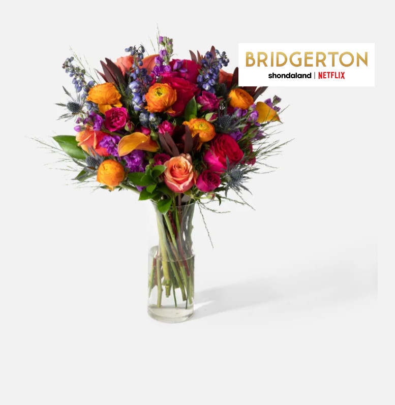 Bridgerton Valentine's Bouquet: Unbridled Passion