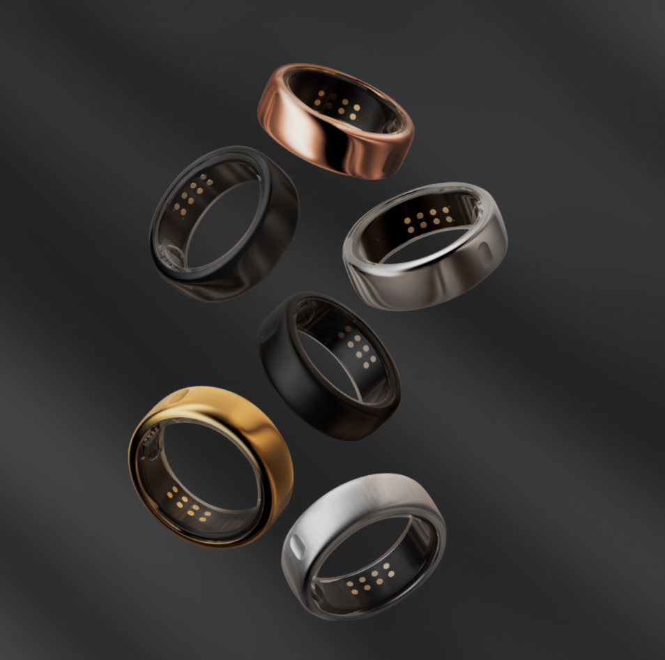 oura rings in various colors - gifts for men